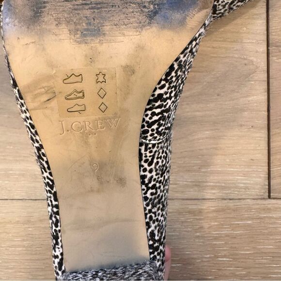 J Crew Etta leopard chunky heel pump - Picture 3 of 7